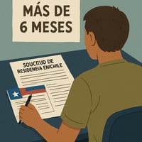 Imagen de IA. Solicitud de residencia en Chile lleva ms de 6 meses-1