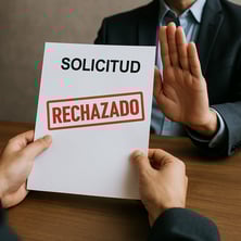 rechazo de solicitud