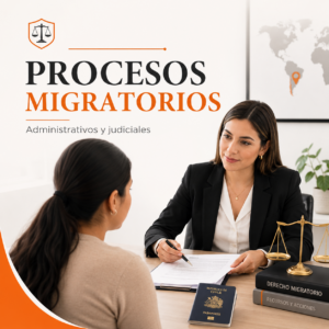 Asesorías y Representación en Procesos Migratorios Administrativos y/o Judiciales.