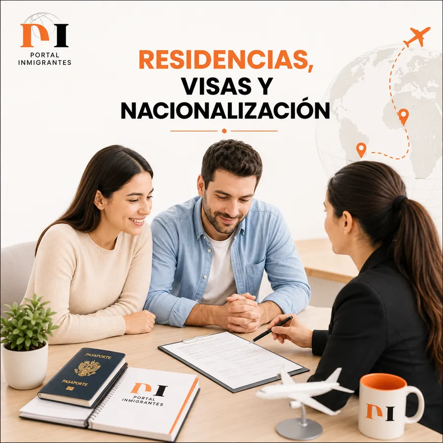 Residencias visas y nacionalización Portal Inmigrantes